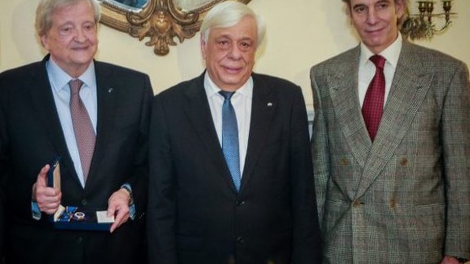 Seminary Professor at Awards Ceremony in the Presidential Mansion in Athens, Greece